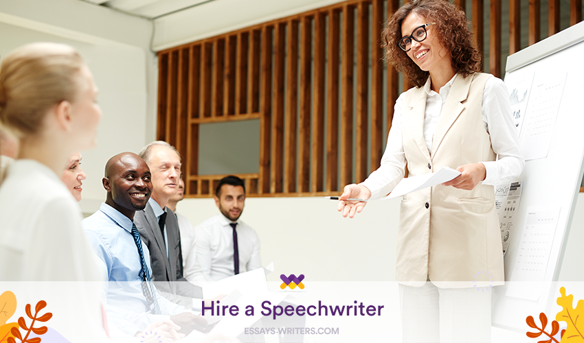 Hire a Speechwriter